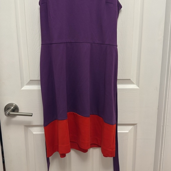 Elle Purple Color Block Dress - Picture 3 of 8